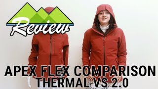 The North Face Apex Flex 20 and Thermal Jacket Comparison [upl. by Anaher]