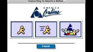 AOL Dial Up Internet Connection Sound  Youve Got Mail America Online 90s [upl. by Llezo744]