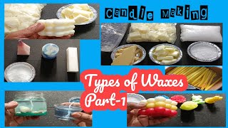 Type of Waxes used for Candle Making Part1  मोमबत्ती बनाने के लिए मोम के प्रकार भाग १ [upl. by Estelle118]