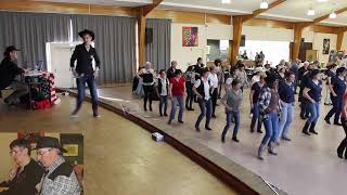 MISHNOCK SLIDE Line Dance  danse et compte [upl. by Ecnerolf]