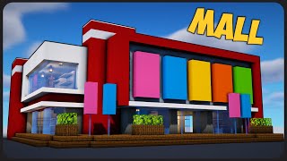 Cara Membuat Mall Besar dan Simple   Minecraft Modern Pt72 [upl. by Groome470]