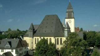 Die Luther Kirche in Wiesbaden  Glocken [upl. by Ordisy292]