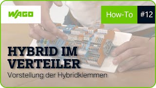 Hybrid im Verteiler  Vorstellung der Hybridklemmen  WAGO 2203  Stay Connected [upl. by Nadaha]