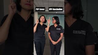 Pap Smear and HPV vaccination for preventing cervical cancer medicaloncologist cancerawareness [upl. by Ahtela]