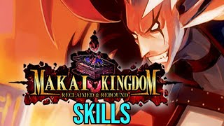 Makai Kingdom Reclaimed and Rebound All Skills  Vault of Powers 10 [upl. by Pucida]