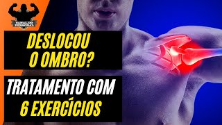 Luxação de Ombro O Que Fazer 6 Exercícios para Ombro Deslocado [upl. by Dion419]