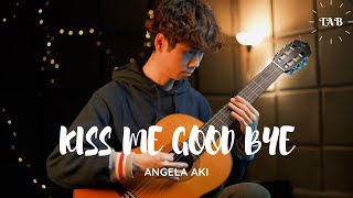 FINAL FANTASY XIIangela akikiss me good bye fingerstyle cover with tab [upl. by Einnahc]