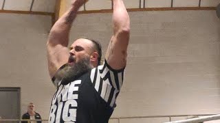 Braun Strowman Special Guest Reff Wrestling Blizzard GLCW 2024 Returns  Braun Strowman Chockslam [upl. by Mw]