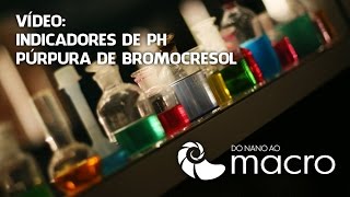 Indicador de pH  púrpura de bromocresol pH indicator  bromocresol purple [upl. by Yenohtna562]