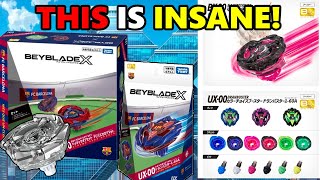 INSANE BEYBLADE NEWS COBALT DRAKE TUSK MAMMOTH DRANBUSTER RECOLORS BARCELONA COLLAB [upl. by Casie]