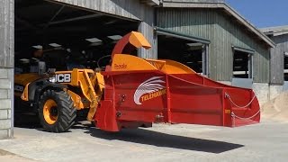 Teagle Telehawk Hydraulic Bale Spreader [upl. by Aserahs]