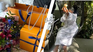 Vlogtober Ep 1 Fairlawns luxury spa Louise Vuitton unboxing Birthday spoilsNdondonelisiweo [upl. by Boony]