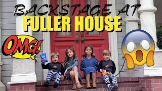 FULLER HOUSE Behind the Scenes SNEAK PEEK 😱 SPECIAL Guests CLEMENTS TWINS [upl. by Milburr]