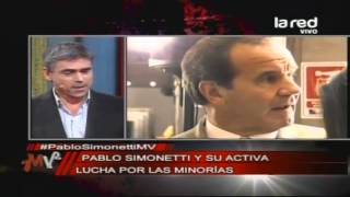 Pablo Simonetti quotAllamand ha apoyado el AVPquot [upl. by Renmus335]