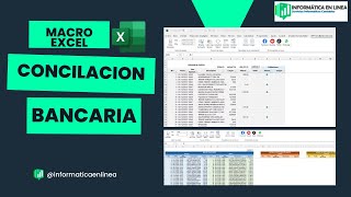 Conciliación Bancaria en Excel [upl. by Ellata634]