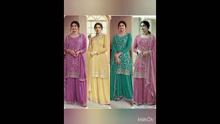 New ColoursLaunching Ready Made Kurti  Plazzo With Dupatta WhatsApp order number 8681018158 [upl. by Ahsikam]