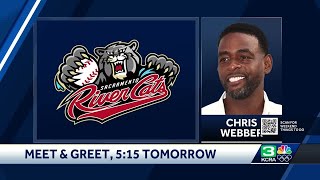 Chris Webber to appear at River Cats game this weekend [upl. by Ella]