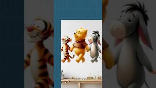 Vinyl Wall Stickers Pooh Bear and Friends Wall Decal Baby Room Wall Decor Stickers [upl. by Natanoj]