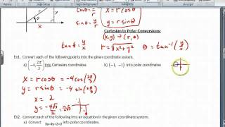 PreCalc Section 107 Polar Coordinates [upl. by Yael]