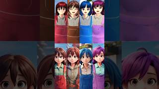 Hanazono sisters cartoon chara version sakuraschoolsimulator roblox tocaboca tiktok trending [upl. by Omissam]