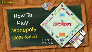 How to play Monopoly 2024 Rules [upl. by Lavern335]