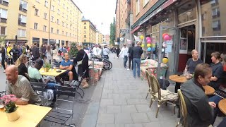 Södermalm  Barer och Restauranger  Skånegatan  Stockholm SWEDEN [upl. by Gautea]