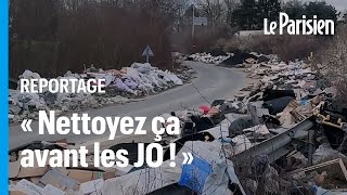 Villepinte  ce virage de l’A104 est devenu un dépôt sauvage d’ordures [upl. by Alle703]