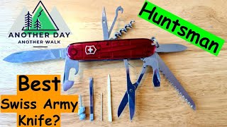 Victorinox Huntsman Swiss Army Knife Review Best Knife Swiss Army Knife [upl. by Rehnberg437]