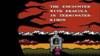 Castlevania II Simons Quest NES Best Ending [upl. by Enatan]