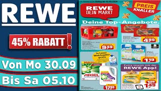 REWE Werbung Prospekt  Prospekte Angebote DE  Gültig von 30092024 [upl. by Ahsino]