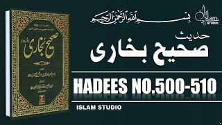 Sahih Bukhari Hadees No500510  Hadees Nabvi in Urdu text  bukhari sharif pdf  Islam Studio [upl. by Llenehs]