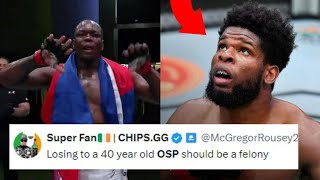 FIGHTERS REACT TO KENNEDY NZECHUKWU LOSS TO OVINCE ST PREUX  ST PREUX VS NZECHUKWU REACTIONS [upl. by Burrill581]