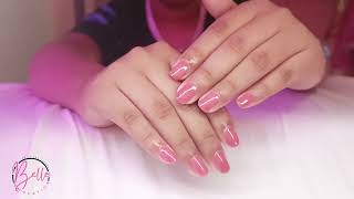 Soft gel extension removal plus Gel polish on natural nails [upl. by Mirabella332]