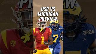 USC vs Michigan Prediction and Pick CFB CollegeFootball Football [upl. by Anitsuj293]