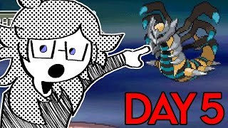 Shiny Hunting Giratina in Pokémon Platinum DAY FIVE‼ [upl. by Essyla]