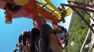 Volcano Blast Kings Dominion GOPRO [upl. by Mailliw]