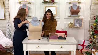 Evelyn Bobbie Seamless Smoothing Bra Cami on QVC [upl. by Efron830]