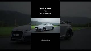 Old Audi TT vs New Audi TT [upl. by Lleze]