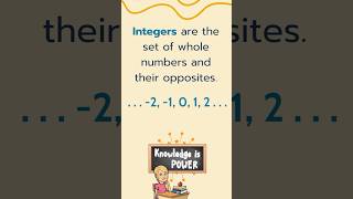 What are Integers ⭐ math maths mathematics [upl. by Shishko]