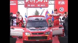 MITSUBISHI【ランサーＷＲＣ】GOGO RALLY JAPAN 2005 Reg3 [upl. by Nafets448]