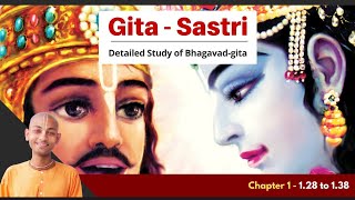 08 Chapter 1  128 to 138  Bhagavadgita  Bhaktisastri 202425 [upl. by Eus]