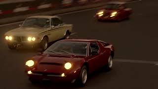 Supercar Showdown Maserati Merak SS 1980 vs Iconic Classics 911 Pantera Testarossa [upl. by Nauqes]