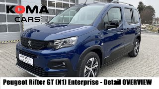 Peugeot Rifter GT N1 Enterprise Edition  Full Detail Walkaround  Tutorial InteriorExterior [upl. by Ellehsem900]