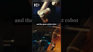 Robot plays cello with symphony orchestra [upl. by Oren]