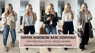 Winter Wardrobe Basic Essentials with Melissa Murrell Personal Stylist for the Everyday Woman [upl. by Trebuh115]