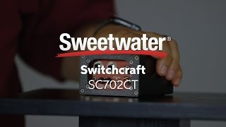 Switchcraft SC702CT Direct Box Overview by Sweetwater [upl. by Ermin124]