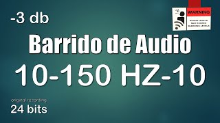 10 Hz A 150 Hz 🔊ULTRA TEST DE GRAVES p4  10 hz A 150 Hz prueba de bajos [upl. by Merril]