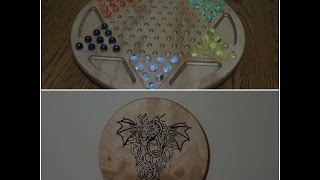 Making a Chinese Checkers Board on a X Carve CNC [upl. by Divd]