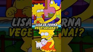 LISA SE TORNA VEGETARIANA simpsons thesimpsons homer bart shorts [upl. by Ennad]