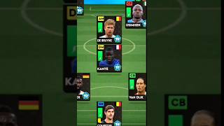 DLS 24 best 11 game play 🔥 dlsgame dreamleguesoccer fypviral [upl. by Ydennek]